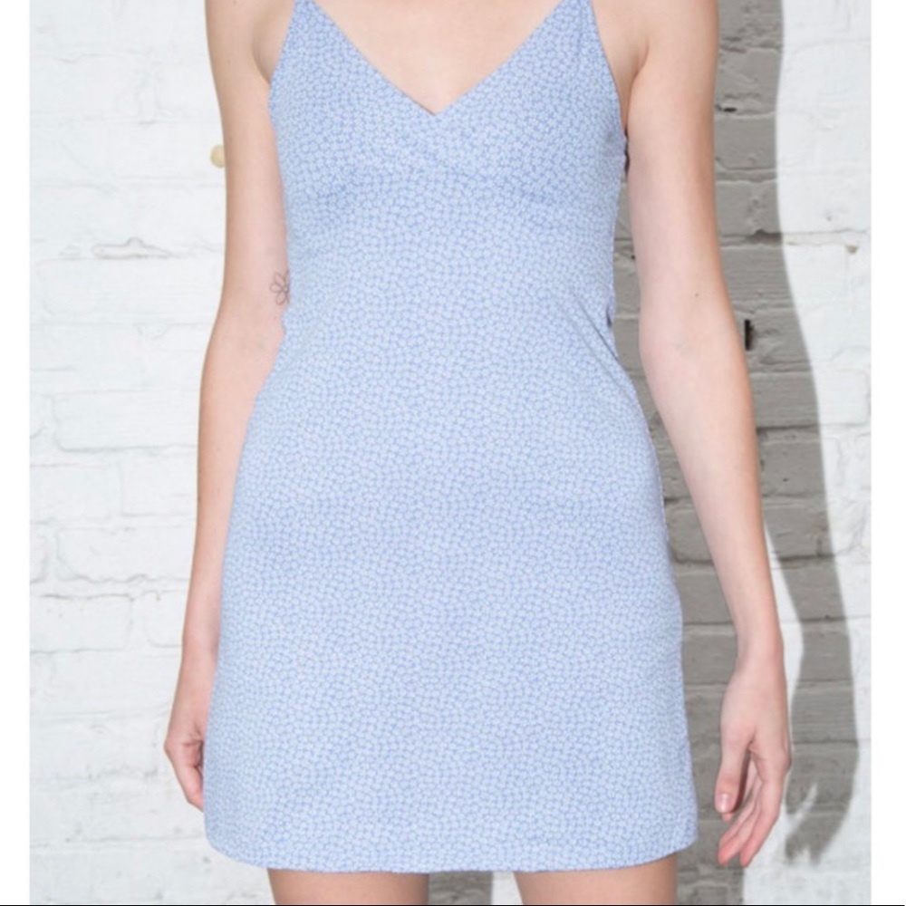 Brandy Melville Baby Blue Amara Dress